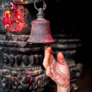 Temple bell wallpaper