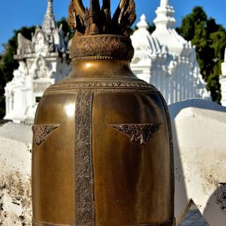 Temple bell wallpaper