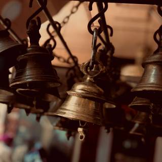 Temple bell wallpaper