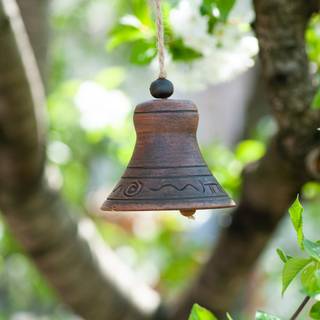 Temple bell wallpaper