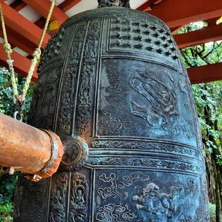 Temple bell wallpaper