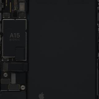 iPhone 14 black wallpaper