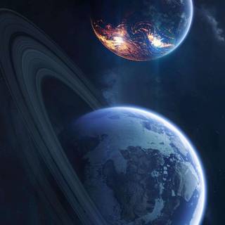 Planets mobile wallpaper