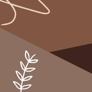 Brown aesthetic phone wallpaper