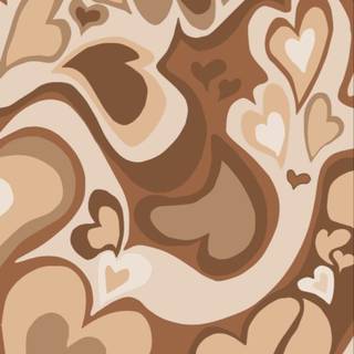 Brown aesthetic phone wallpaper