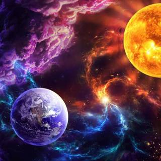 Planets mobile wallpaper