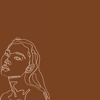 Brown aesthetic phone wallpaper