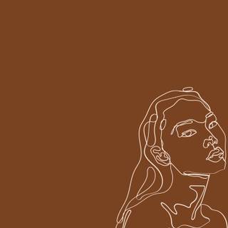 Brown aesthetic phone wallpaper