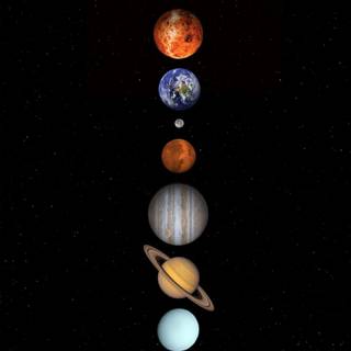 Planets mobile wallpaper