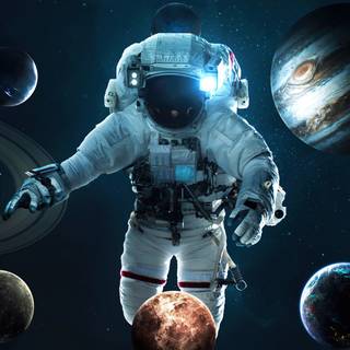 Planets mobile wallpaper