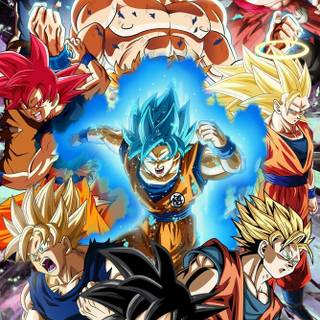 Goku phases wallpaper