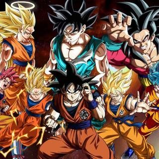 Goku phases wallpaper