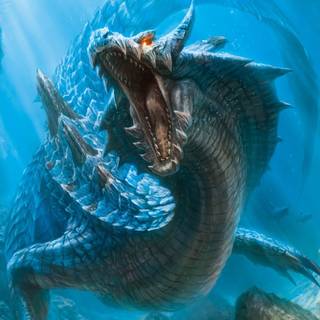 Ocean monster wallpaper