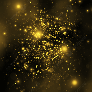 Golden particles wallpaper