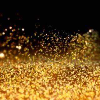 Golden particles wallpaper