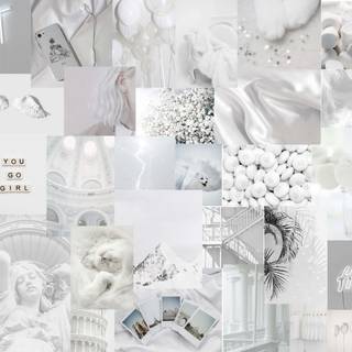 Gray aesthetic laptop wallpaper