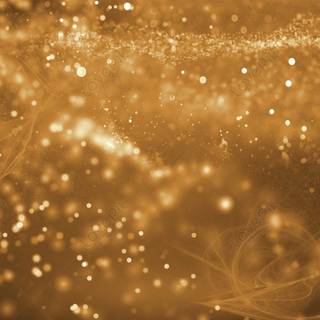 Golden particles wallpaper
