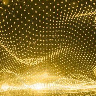 Golden particles wallpaper