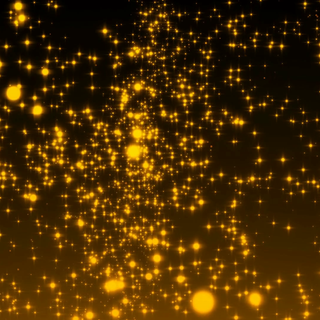 Golden particles wallpaper