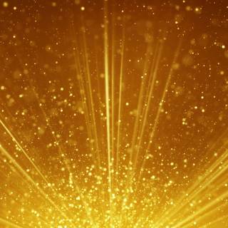 Golden particles wallpaper