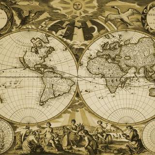 Planisphere wallpaper