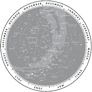 Planisphere wallpaper