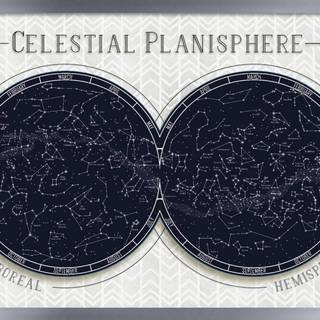 Planisphere wallpaper