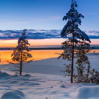 Sweden winter wallpaper