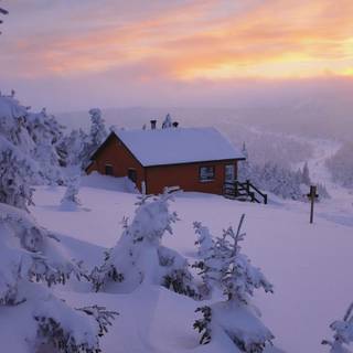 Sweden winter wallpaper