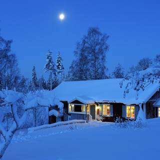 Sweden winter wallpaper