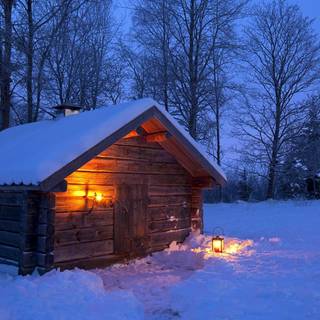 Sweden winter wallpaper