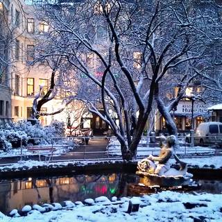 Sweden winter wallpaper