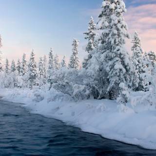 Sweden winter wallpaper