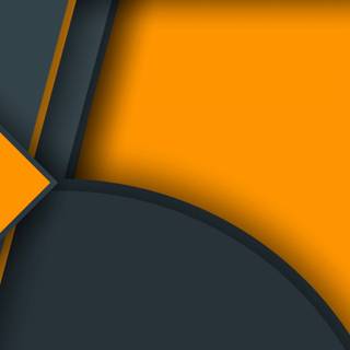 Orange design wallpaper