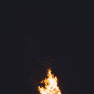 Fire wood wallpaper