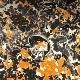 Orange design wallpaper