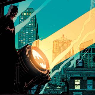 Batman light wallpaper