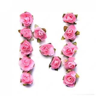 Pink letter n wallpaper