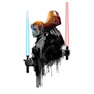 Minimalist Star Wars 1920x1080 wallpaper