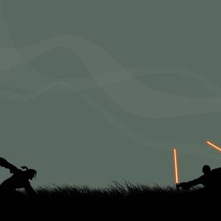 Star Wars minimal 4k wallpaper