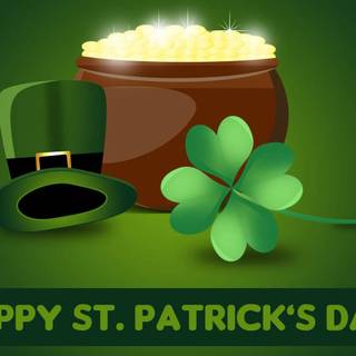 Happy Lucky St Patrick's Day 2023 wallpaper
