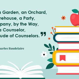 Reading quotes wallpaper