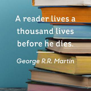 Reading quotes wallpaper