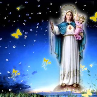 The Virgin Mary wallpaper