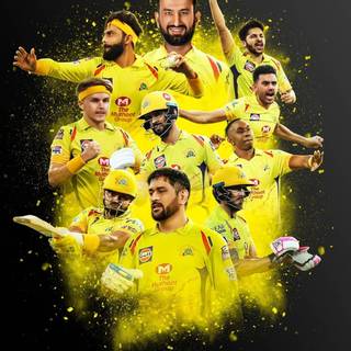 CSK squad 2023 wallpaper