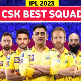 CSK squad 2023 wallpaper