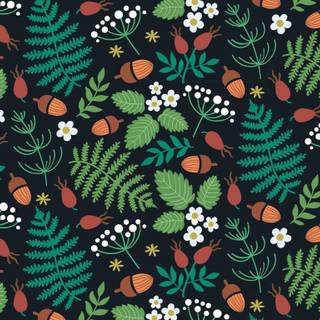 Forest fruit wallpaper