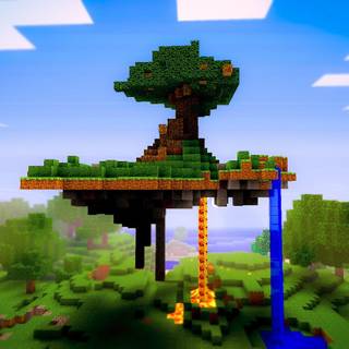 Minecraft portrait wallpaper