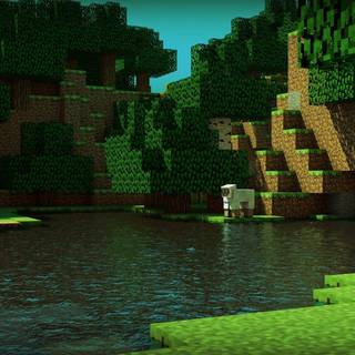 Minecraft portrait wallpaper