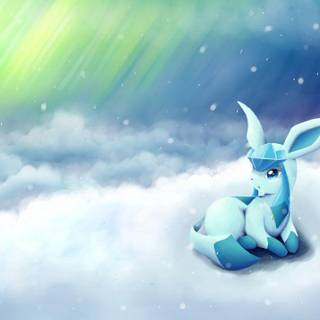 Leafeon and Glaceon wallpaper